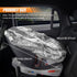 DUSCOKE Baby Car Seat Sun Shade Cover, Reflective Infant Car Seat Heat Protector with UV Protection, Dustproof Vehicle