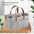 CherryBlossoms Mommy Large Capacity Diaper Bag, Felt Bag Diaper Bag, Baby Travel Storage Bag, Bag Handbag, for Diaper