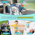 0-6-12-18 Jollybaby Baby Musical Pull String Hanging Toy for Stroller Car Seat Crib Play Gym, Plush Stuffed Whale Toy