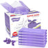 Baby Disposable Diaper Bags Easy-To-Tie Tabs Diaper Sacks with Lavender Scented Diaper