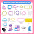 AOMIKS 199 PCS Mini Magnetic Building Blocks, 3D STEM Educational Toys for Girls & Boys, Birthday Gift for Ages 3-8