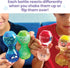 hand2mind Express Your Feelings Sensory Bottles-Primary Emotions, Quiet Toddler Fidgets for Classroom, Calm Down Corner