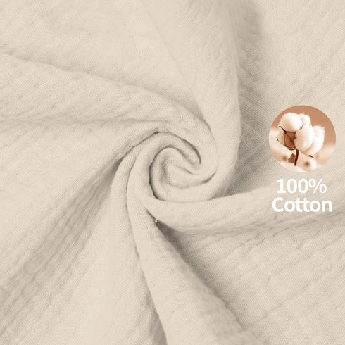 ColoBrethy 4-Pack 100% 52" 28" Muslin Crib Sheets for Girls Boys, Boho Soft Cotton Nursery Decor for x Standard Crib
