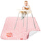 Baby Splat Mat Anti Slip Waterproof High Chair Mat, Baby Feeding Table