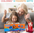 9 Pcs Cars Toys for Toddlers, Big Carrier Truck with 8 Small Cartoon Pull Back Cars, Colorful Vehicles with Sound and