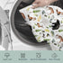HawSkgFub Forest Animals Creatures Nursing Pillow Cover for Baby Boys, Pine Tree Bear Fox Deer Leaf Breastfeeding