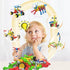 3 4 5 6 7 8 Kids,180 Huaker Stem Building Toys for Year Old Boys Girls Pieces Building Blocks Educational Learning Toys