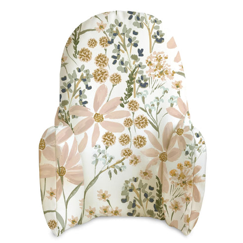 Yeah Baby Goods Wipeable Cushion Cover (Daisy Dreams) - Compatible with The