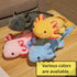 FRANKIEZHOU Realistic Axolotl Plush Toy, 19” Long Grey Lifelike Stuffed Animal, Soft Axolotl Plushie Toys for Kids Gifts