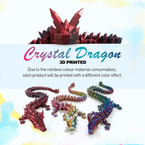 24" 3D 3D 3-d 3D 3-5 4-7 8-1224 inch, Large Printed Dragon, Big Dragon ,Giant Printed Dragons Toy, Huge Dragons