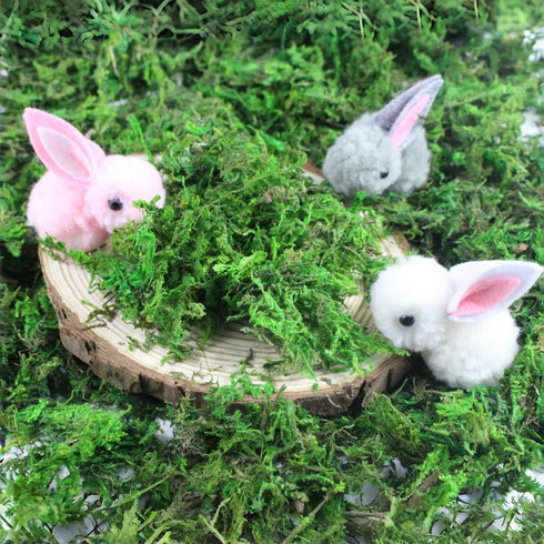 YGbridge 30 (30) Pcs Mini Plush Easter Bunny Animals, Miniature Stuffed Rabbit, Soft Tiny Stuffed Animals Easter