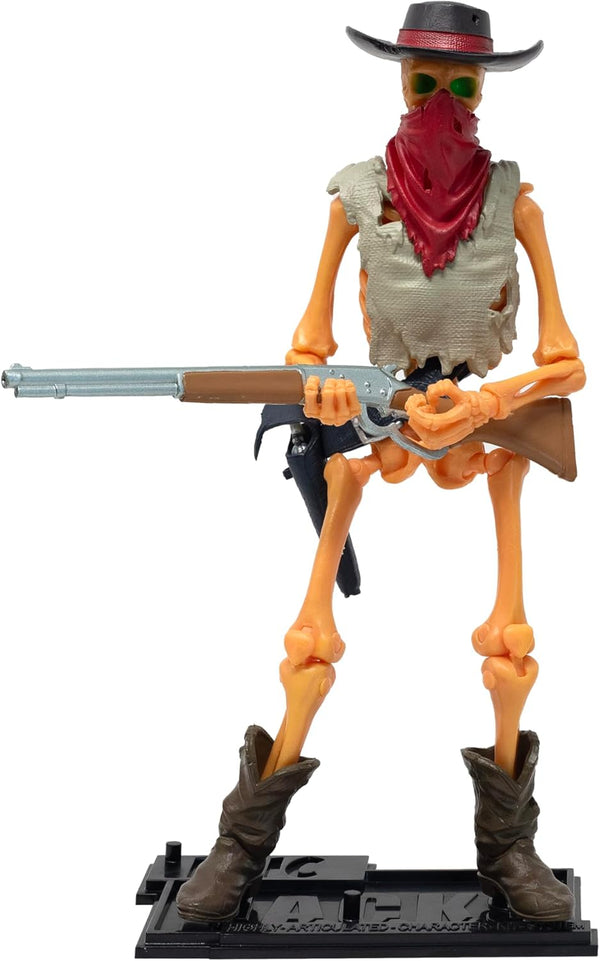 Boss Fight Studio Epic H.A.C.K.S. Outlaw Skeleton Action Figure Highly Articulated Collectible