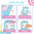 246 29+ 1200+ 700+ 2-6 272 QuTZ Talking Flash Cards, Phonics Flash Cards, Learn to Read with Pages, Themes, Words & Fun