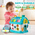 Marstone Baby Toys for 1 2 3 Year Old, 6-in-1 Montessori Toys with Sound/Lights/Music/Clock/Telephone/Car