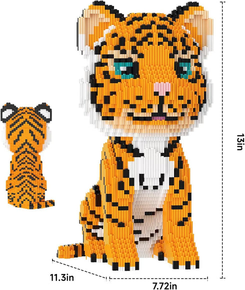 FAFAFA Toys Sets, Animal Building Micro Building Blocks, Animal Series Micro Mini Building Blocks Kit for Boys & Girls