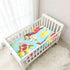 Bseiialft 52 28 Parrots Flowers Tropical Leaves Crib Sheets for Boys Girls Soft and Breathable Cotton Baby Sheets