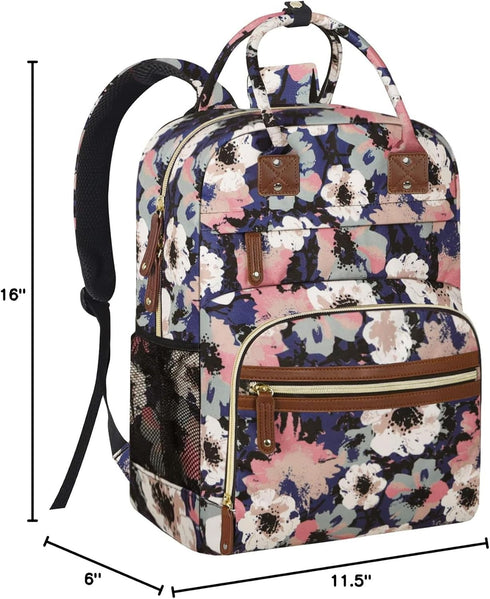 Backpack Diaper Bag Tote for Women Large Capacity, Multifunctional Waterproof Baby Bag with Insulated Pockets For Baby
