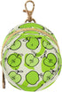 Nesatuwa Fresh Green Apples Pacifier Holder Case with Clip Portable Small Travel Pacifier