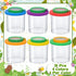 Coopay 24 Pieces Magnifying Insect Box - Bug Viewer Cage & Magnifier Container for Kids Science Exploration Tools