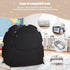 Pack Mengersi Blackout Tent for and Play, Crib Blackout Cover Baby Sleep Pod Sleep Travel Crib Tent,Canopy Cover