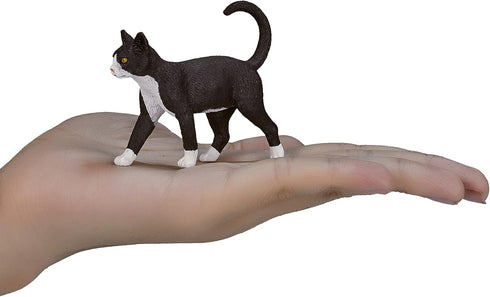 Farmland MOJO - Tuxedo Cat Pet Farm | Hand-Painted Toy Figure | Collection | True to Life & Highly Detailed | Designed