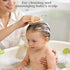 Set, 5 Pack Baby Hair Bush and Comb Wooden Baby Brush with Soft Goat Bristle for Newborns and Toddlers, Perfect