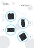 Birdee Durable Backless Booster Seat Travel Bag for Airplane Gate Check and Carrier for Travel - Fits GB Pockit