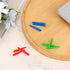 NQEUEPN 9pcs 1/8 Cribbage Board Pegs, Plastic Cribbage Pegs Fit Holes Peg Board Game Traditional Crib Board Pins