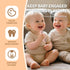 6-Pack 6-12 Silicone Teething Tubes for Babies Months, BPA-Free Non-Choking Teether Sticks Toys, Teething Relief Chew