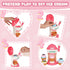Set, Counter Playset, 3+ Ice Cream Toys Pretend Play Shop Store, Ice Cream with Light, Ice Cream Maker Cashier Toy