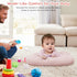 PGONEEE 0-18 Baby Lounger for Newborn, Bionic Design Baby Lounger, Soft Organic Cotton Breathable Lounger for Infants