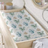 KuphiL10C Girls-16x32 Cute Watercolor Dragon Castle Pattern Baby Changing Pad Cover, Unisex Dragon Moon Star Cloud