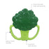 Infantino Lil Nibbles Textured Silicone Teether, BPA-Free Baby Teething Toy, Soft, Easy to Hold, Sensory Stimulation