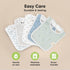 8-Pack KeaBabies Organic Baby Bibs for Boys, Girls - Super Absorbent Cotton Drool Bibs for Baby Girl & Boy, Teething