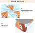 CZXW 52" 28" Red Panda Cartoon Crib Sheets Fitted x Natural Cotton Soft & Breathable for Baby Crib Mattress