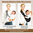 yemyig Carrier,2026 10-30lbs(Mesh,Black Sailboat) Baby Sling Carrier,Toddler New Baby Sling,Breathable and Adjustable