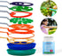 Giant Bubble Wands, Outdoor Toys for Kids with Large Blowing Rings Shapes Set for Big Soap Bubbles