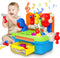 Cinne Toddler Tool Set Age 1-2, Baby Workbench with Light & Sound, Shape Sorter, Toys for 1 Year Old Boy