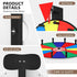 Retbtnm 12-Inch 12 Color Prize Wheel, Slot Editable Spinning Wheel with Dry Erase Board & Marker for Parties