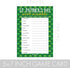 DISTINCTIVS St. Patrick's Day Word Scramble Game - Classroom Party Game for 25 Players