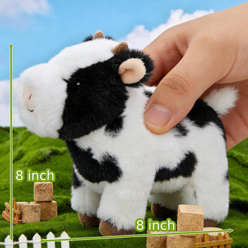6-Pack Set 10 MaoGoLan Stuffed Farm Animal Bulk Plush Toys Soft Stuffed Animals for Kids, Girls - Party Decor