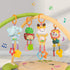 0, 3, 6, 9, 12 4 Pack TUMAMA Baby Toys for Months, Handbells Baby Rattles, Soft Plush Early Development Stroller Car