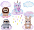 My OLi 5" Plush Toys Set Stuffed Animals Bundle of Fairy Tale Animal Toys Unicorn,Lion,Rabbit and Sloth Stuffed Animals Pack of 4 for Babies Kids Girls Boys