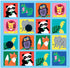 Mudpuppy Wild Bingo Magnetic Board Game from Colorful and Compact Game for Children 4+, Two Players, Instructions Included, Magnetic Fun on The Go!