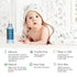 4oz SoCal Suds & Company - Natural Baby Powder Talc-Free - Newborn Essentials with Arrowroot Powder, Kaolin, Aspen Bark
