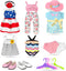 Zecckige 18 inch Doll Clothes and Accessories for American 18 Inch Dolls Girl