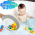 Bath Toy Storage Organizer, Foldable Bath Toy Holder for Bathtub, Removable Base, Bathroom Toy Storage Bin for Kids