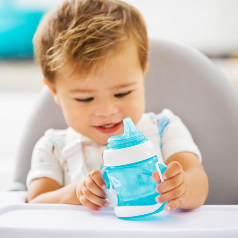 4 4 2 Pack, Munchkin Gentle Transition Baby Sippy Cup, Baby's First Sippy - Helps Babies & Toddlers Transitioning from