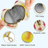 Jam Round Pacifier Storage Case with Zipper, Portable Pacifier Case for Travel, Diaper Bag & Purse, Pacifier Container