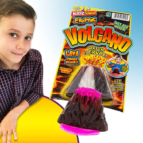 2CHILL Kidz Erupting Volcano Toy, 12 Volcano Toys Science Kits for Preschool Learning